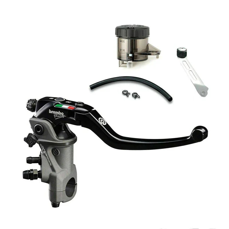 15RCS Corsa Corta Radial Brake Master Cylinder (110C74030) and Light Smoke Reservoir Kit (110A26385-Smoke)