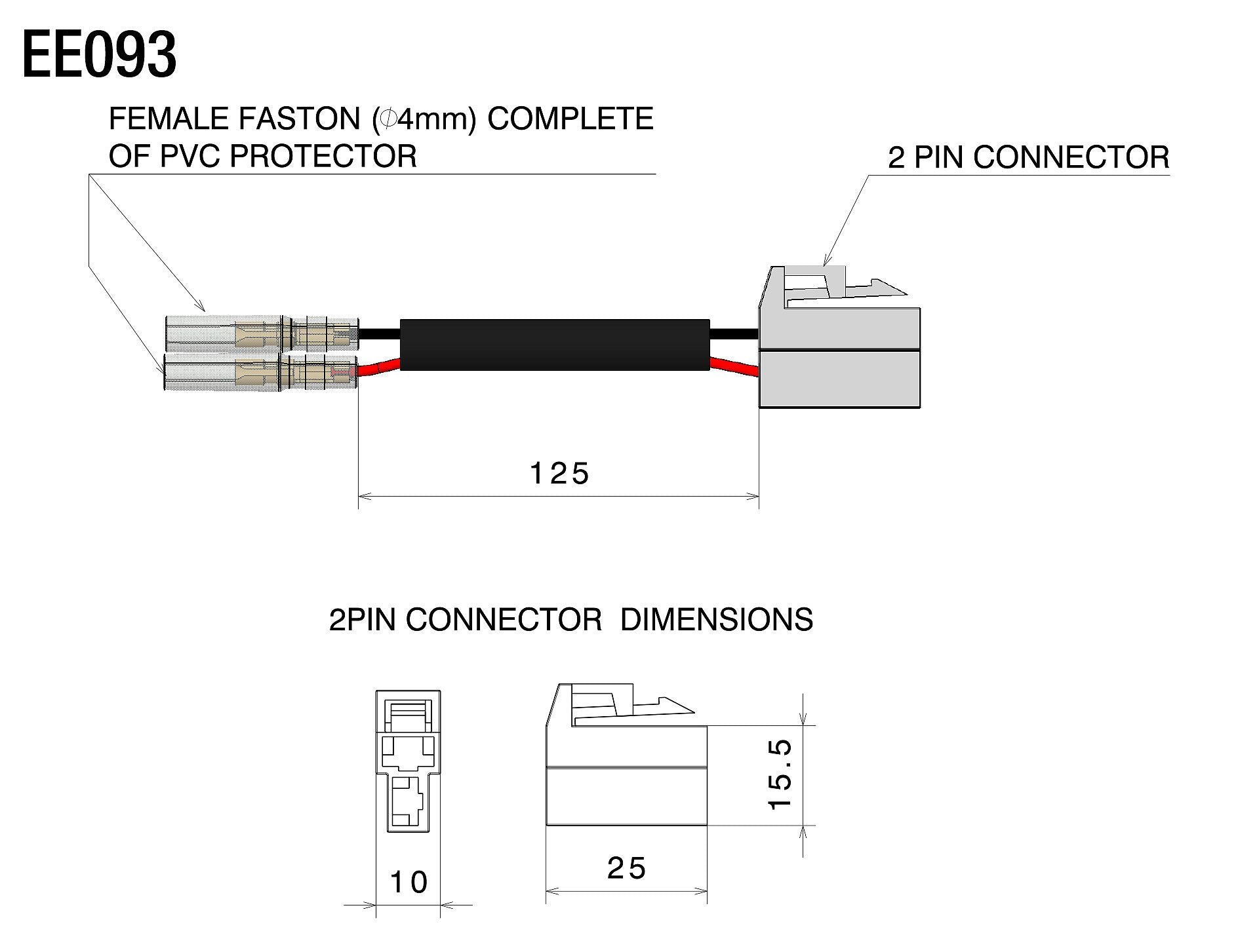 Rizoma Indicators Cable Kit EE093H