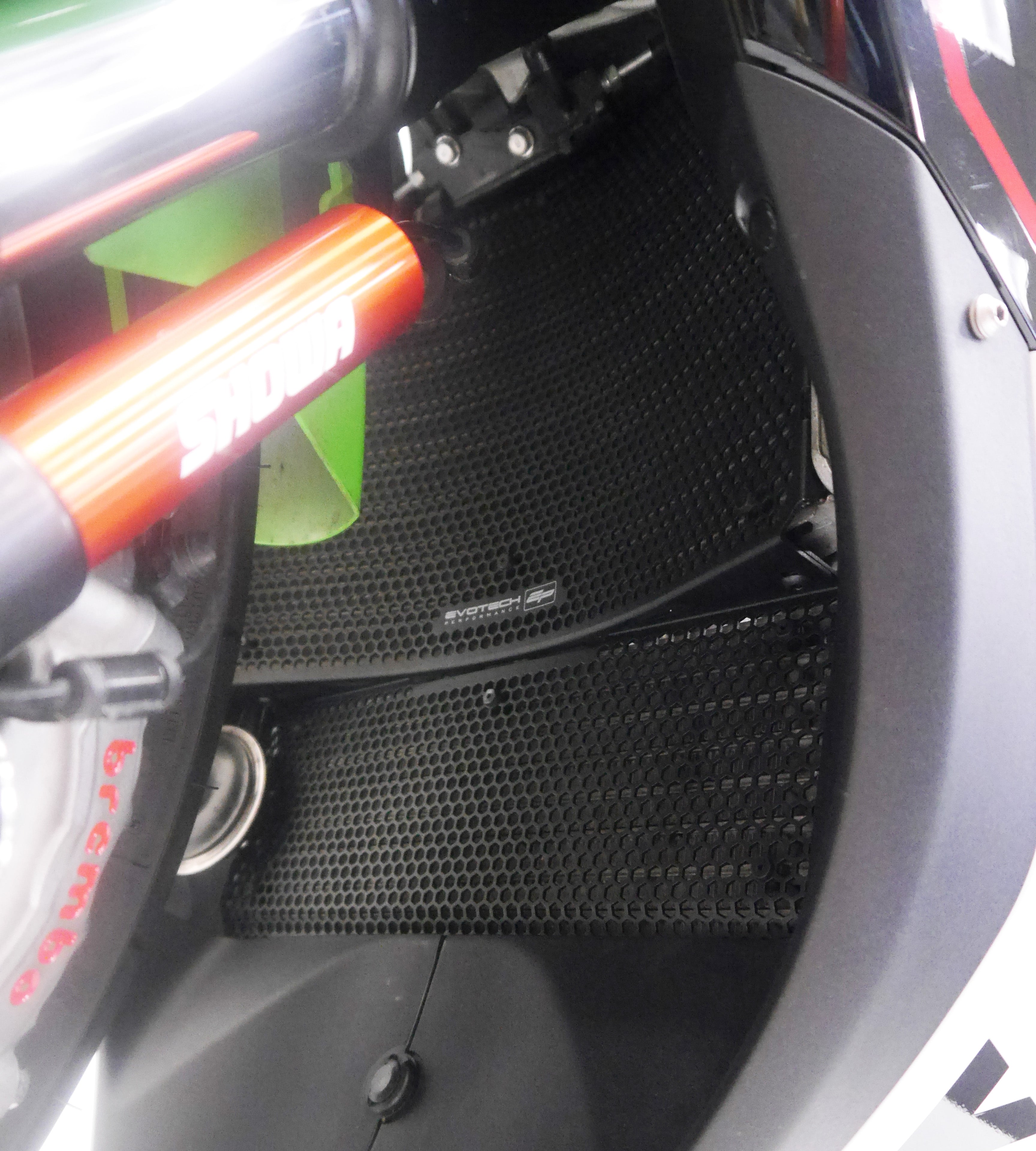 Evotech Radiator & Oil Cooler Guard Set - Kawasaki Ninja ZX-10R Performance (2021 - 2025)