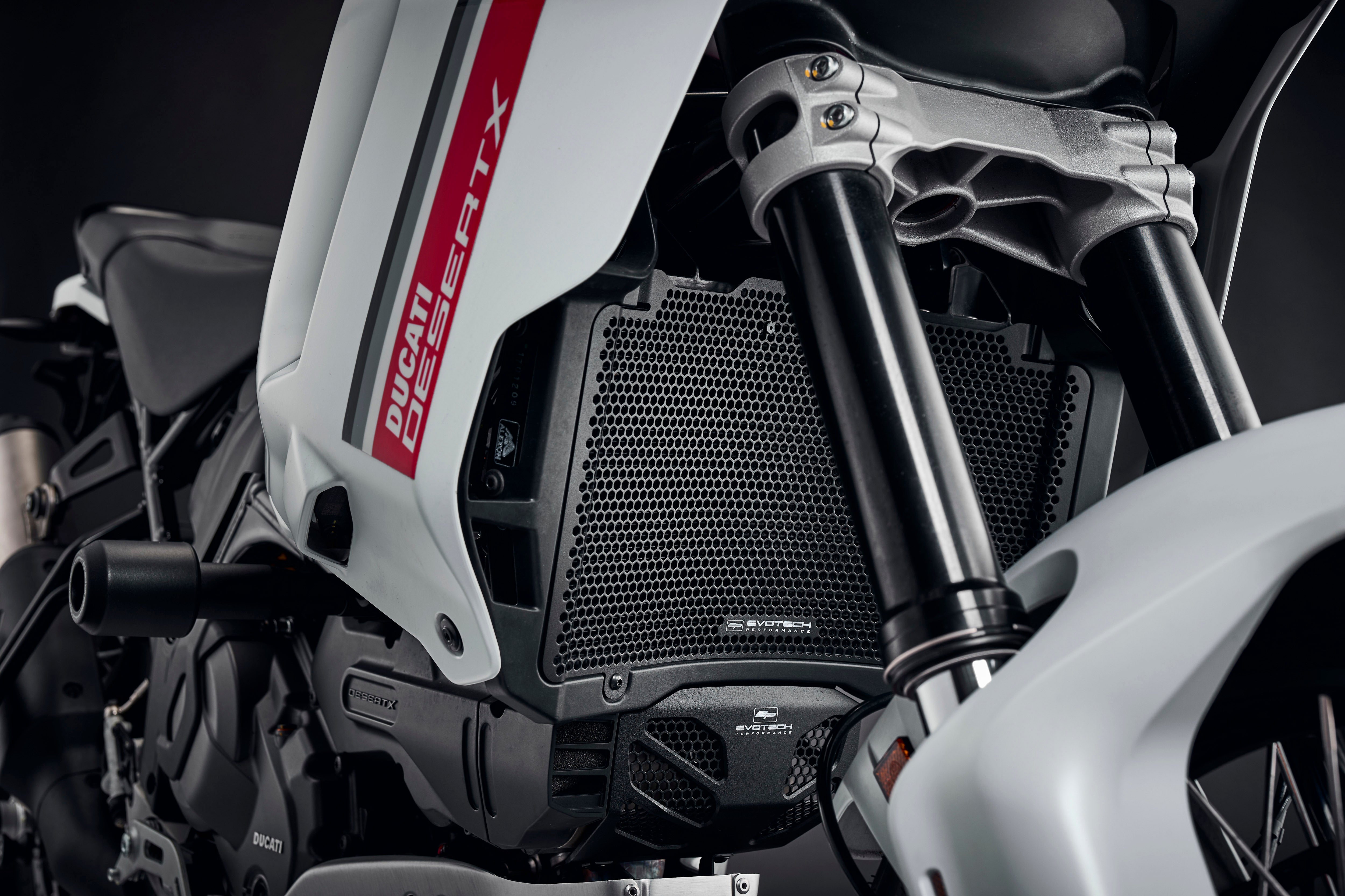 Evotech Radiator Guard - Ducati DesertX Rally (2024 - 2025)