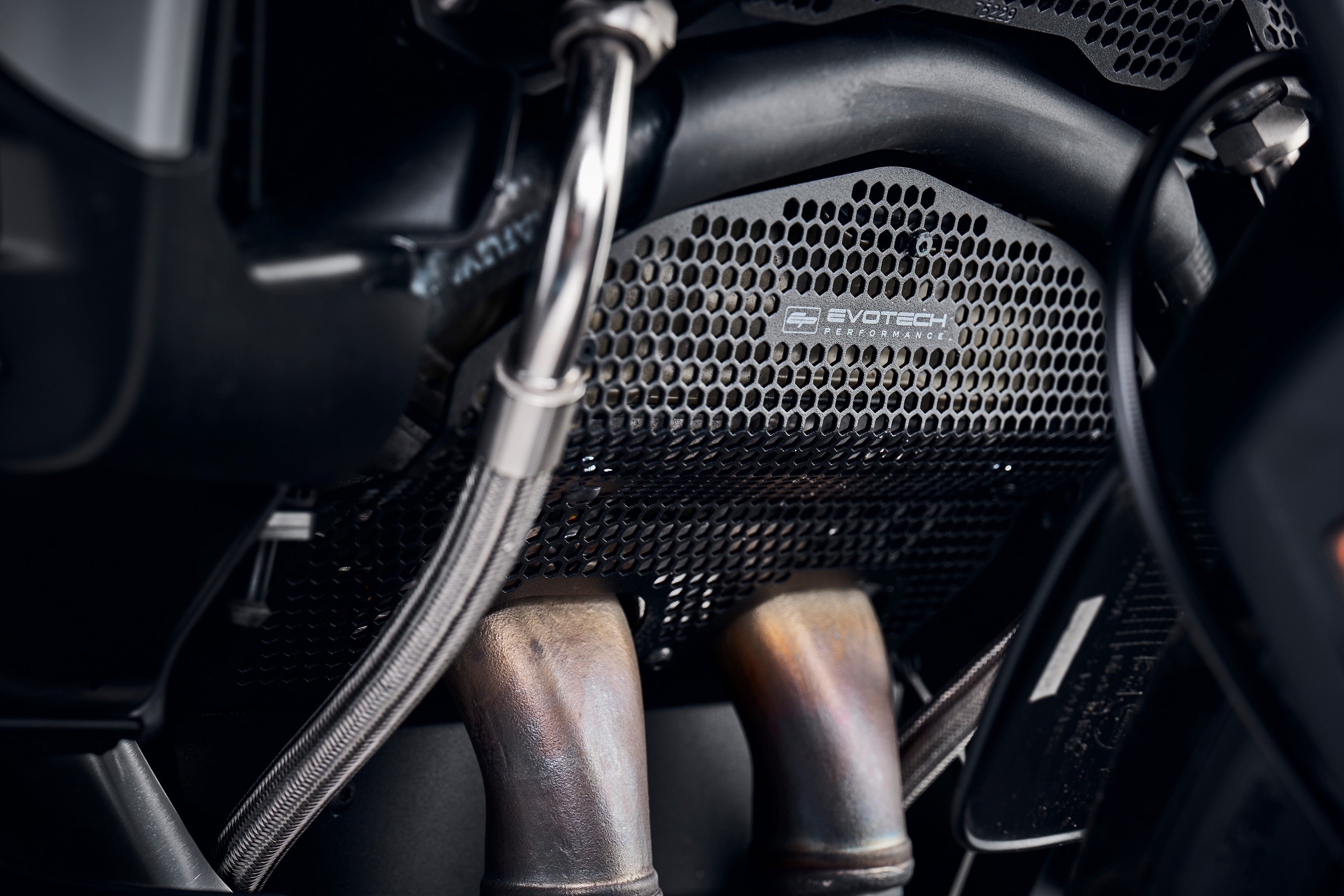 Evotech Cylinder Head Guard Set - Ducati Multistrada V4 S Grand Tour (2024)