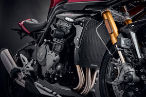 Evotech Radiator Guard (Black) - Triumph Speed Triple 1200 RR (2022+)