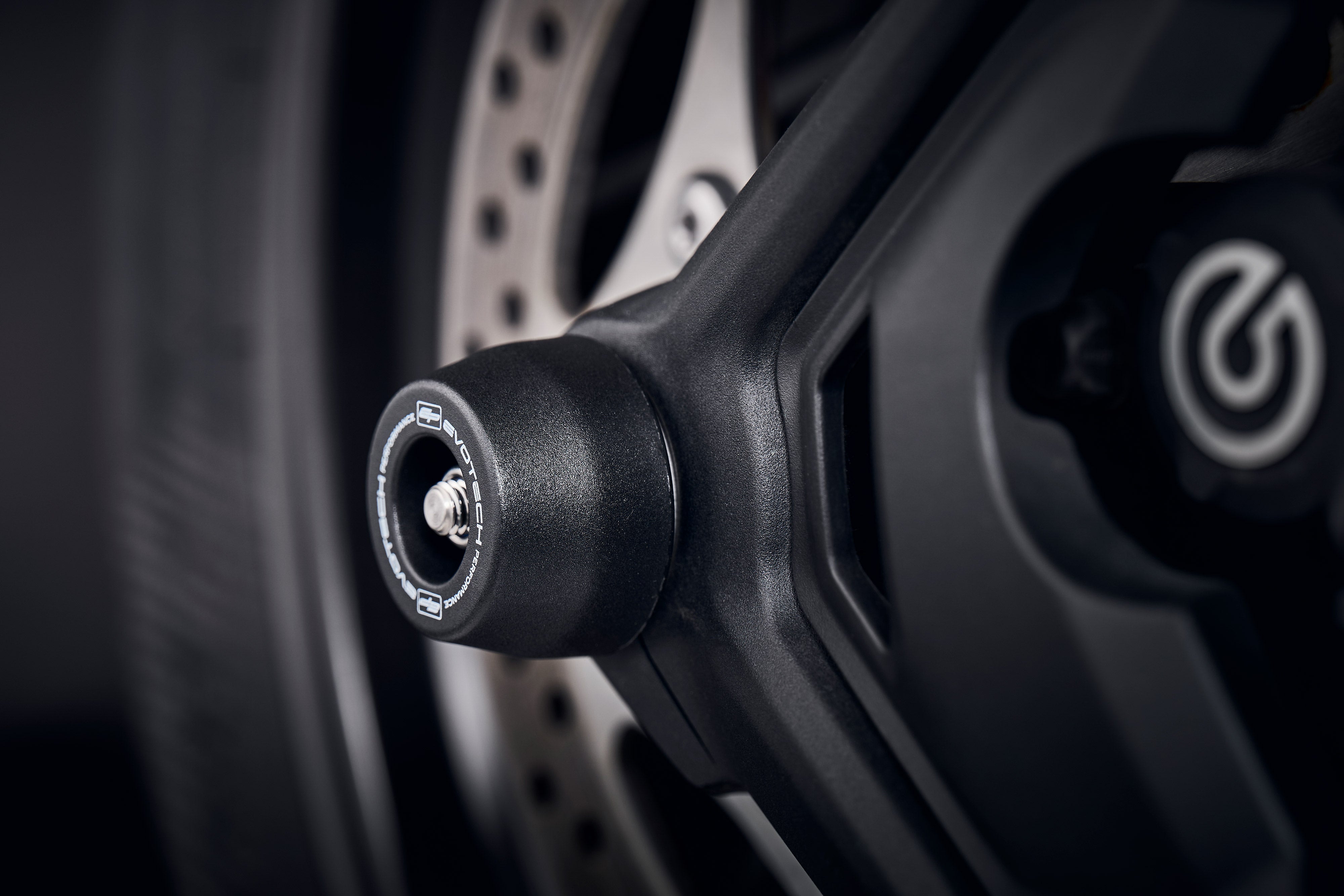 Evotech Rear Spindle Bobbins - Triumph Tiger 1200 Rally Pro (2022+)