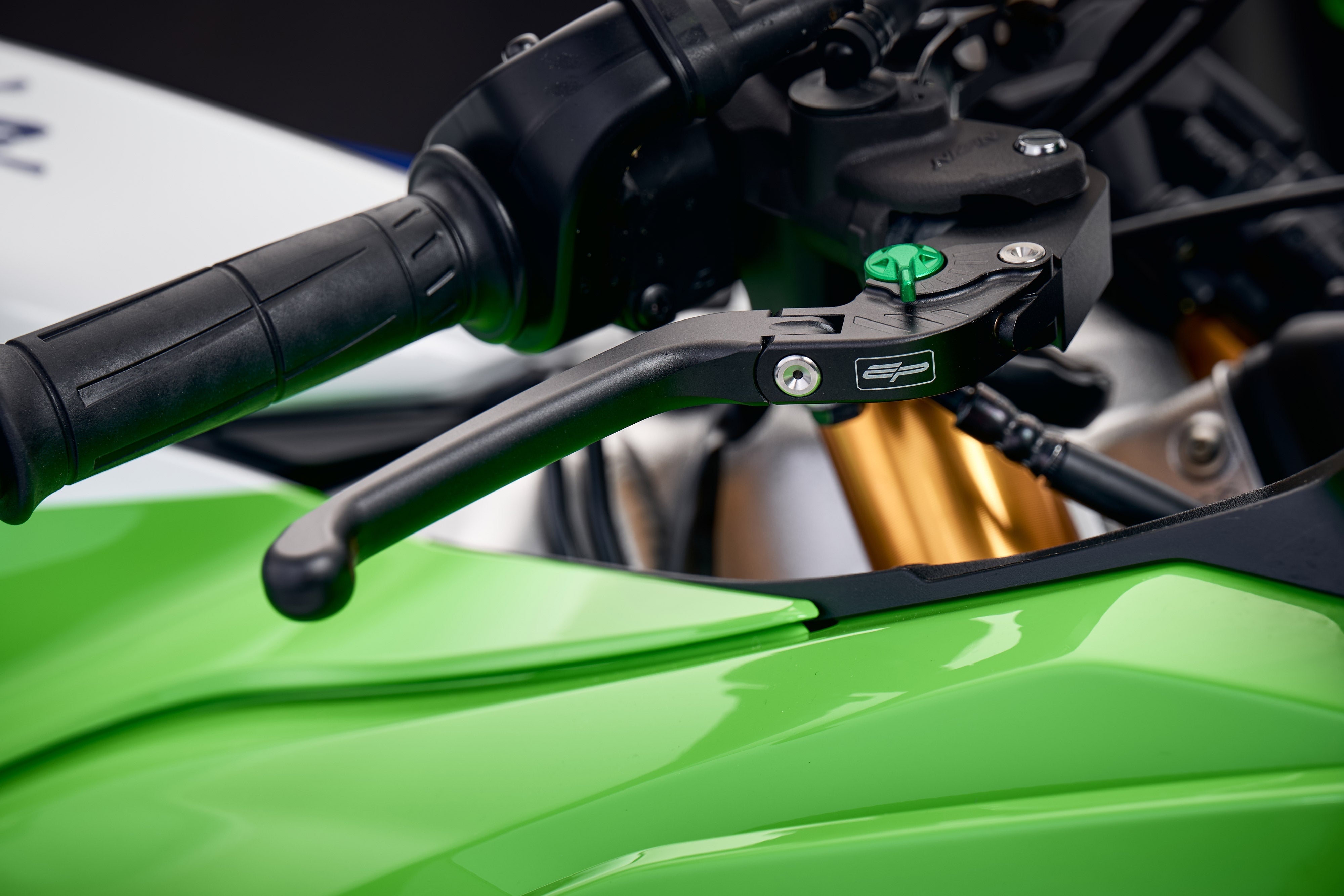 Evotech Evo Folding Clutch and Brake Lever Set - Kawasaki ZX6R (2019 - 2021)