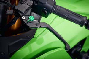 Evotech Evo Folding Clutch and Brake Lever Set - Kawasaki Ninja ZX-6R 40th Anniversary Edition (2024+)