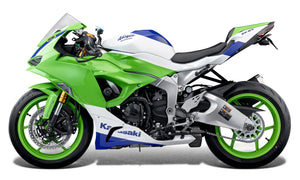 Evotech Exhaust Hanger & Pillion Footpeg Removal Kit - Kawasaki Ninja ZX-6R (2024+)