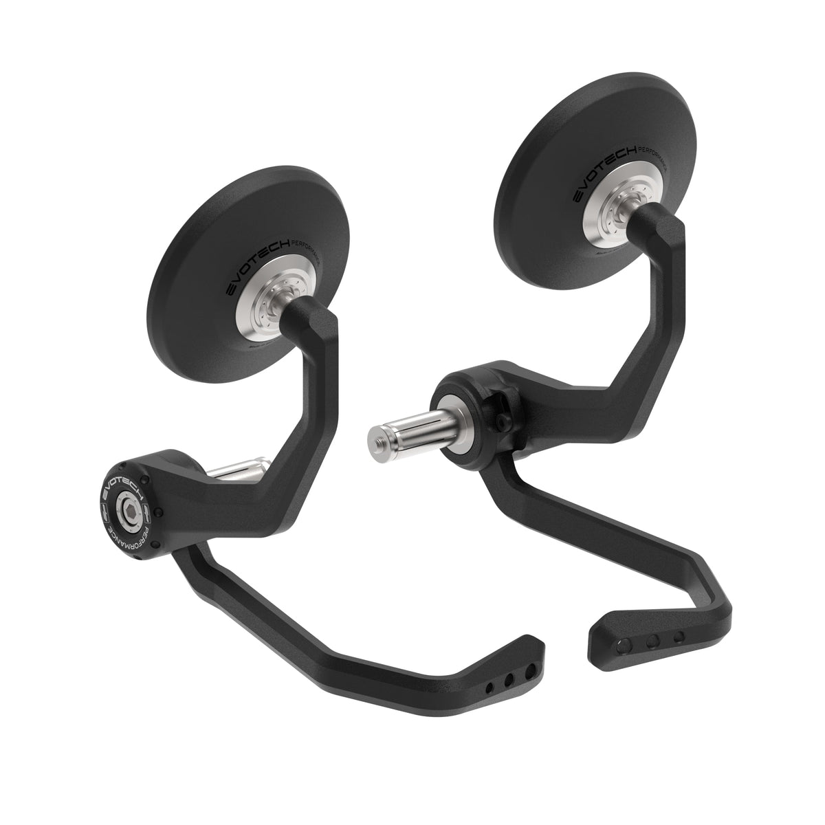 Evotech Bar End Mirrors / Brake and Clutch Protector Kit (Retro) - Ducati Scrambler 1100 Pro (2020+)