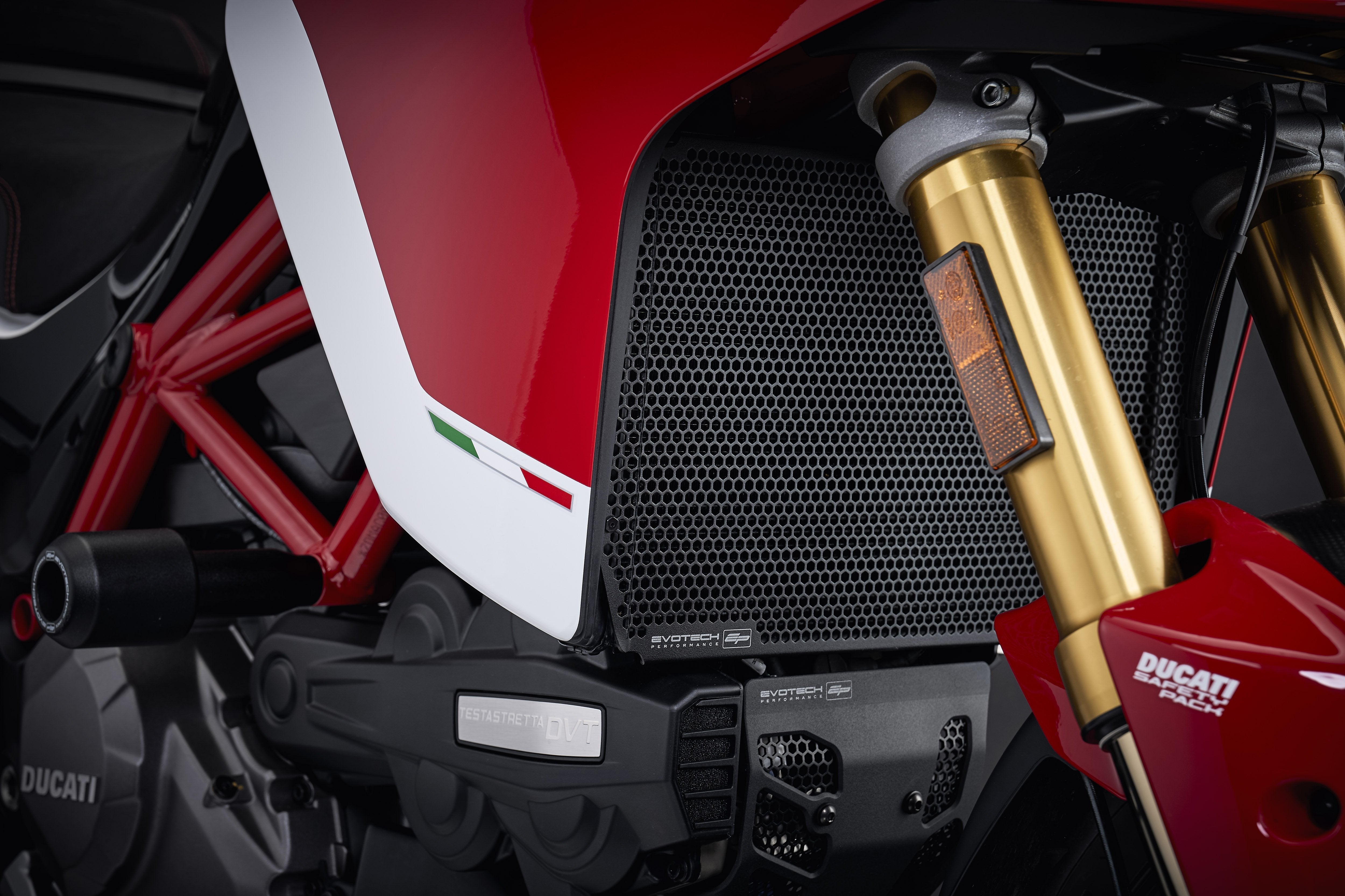 Evotech Ducati Multistrada V2 Radiator & Oil Cooler Guard Set (2022 - 2024)