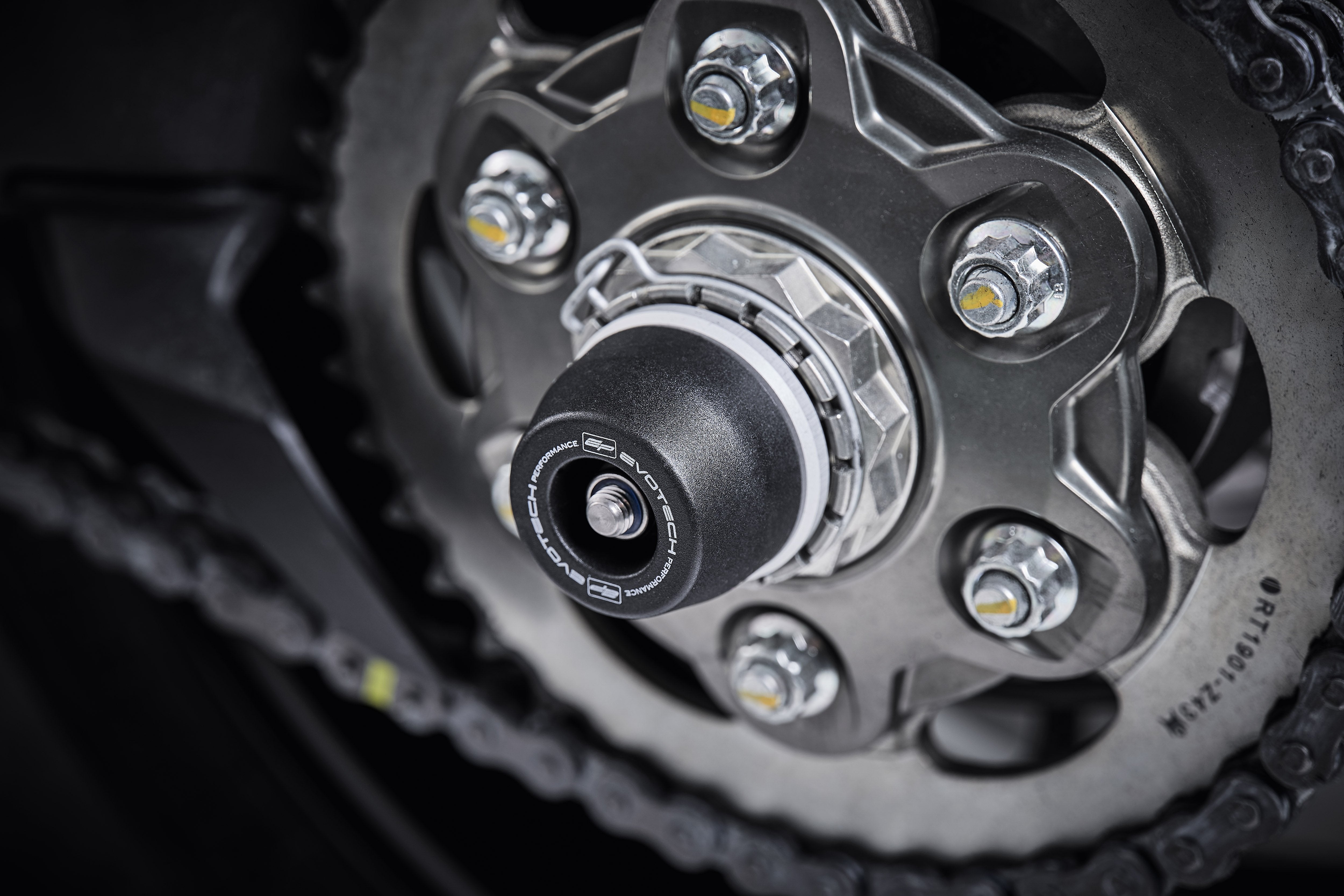 Evotech Rear Spindle Bobbins - Ducati Monster 1200 S (2017 - 2021)