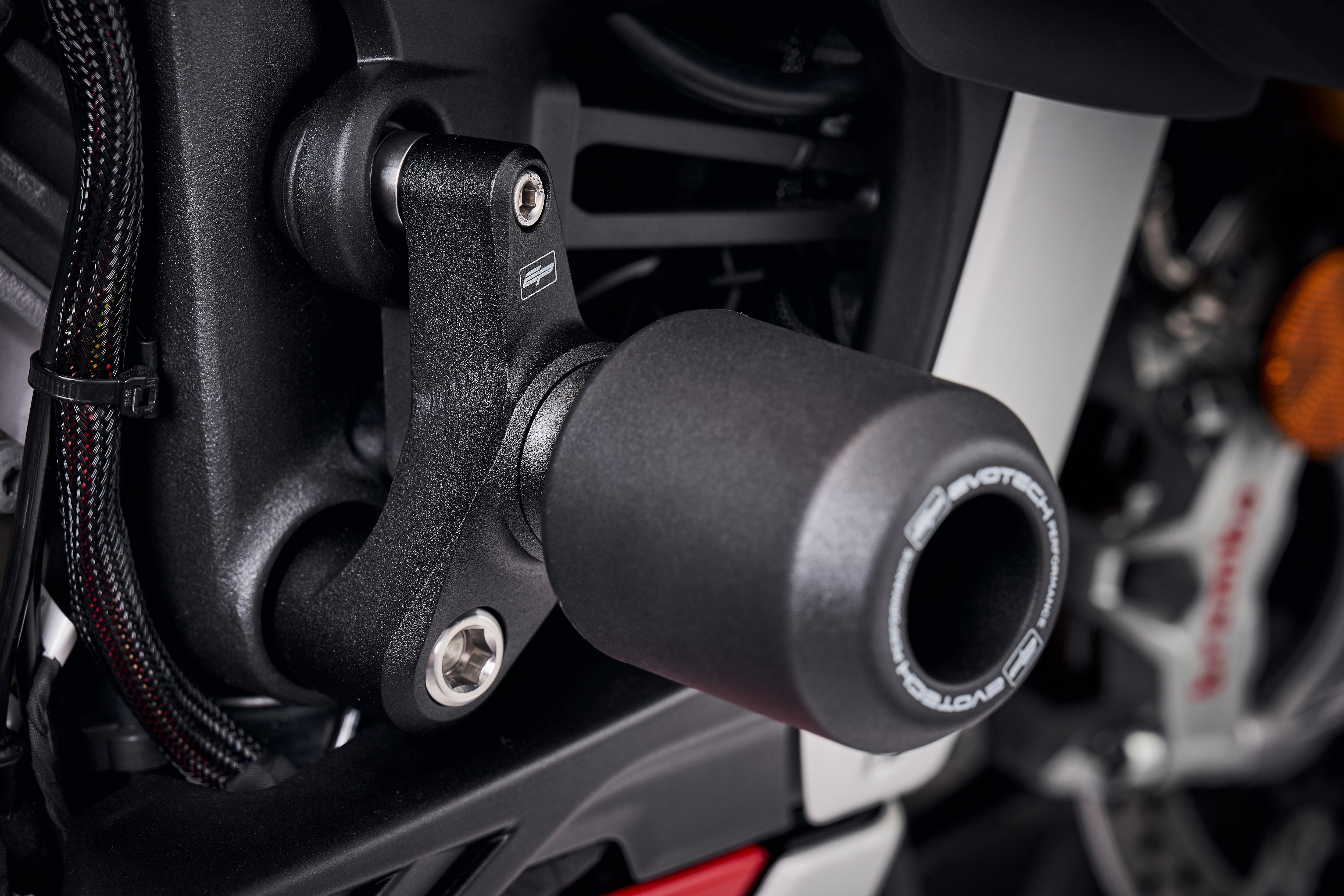 Evotech Ducati Streetfighter V4 S Frame Crash Protection (2020 - 2024)