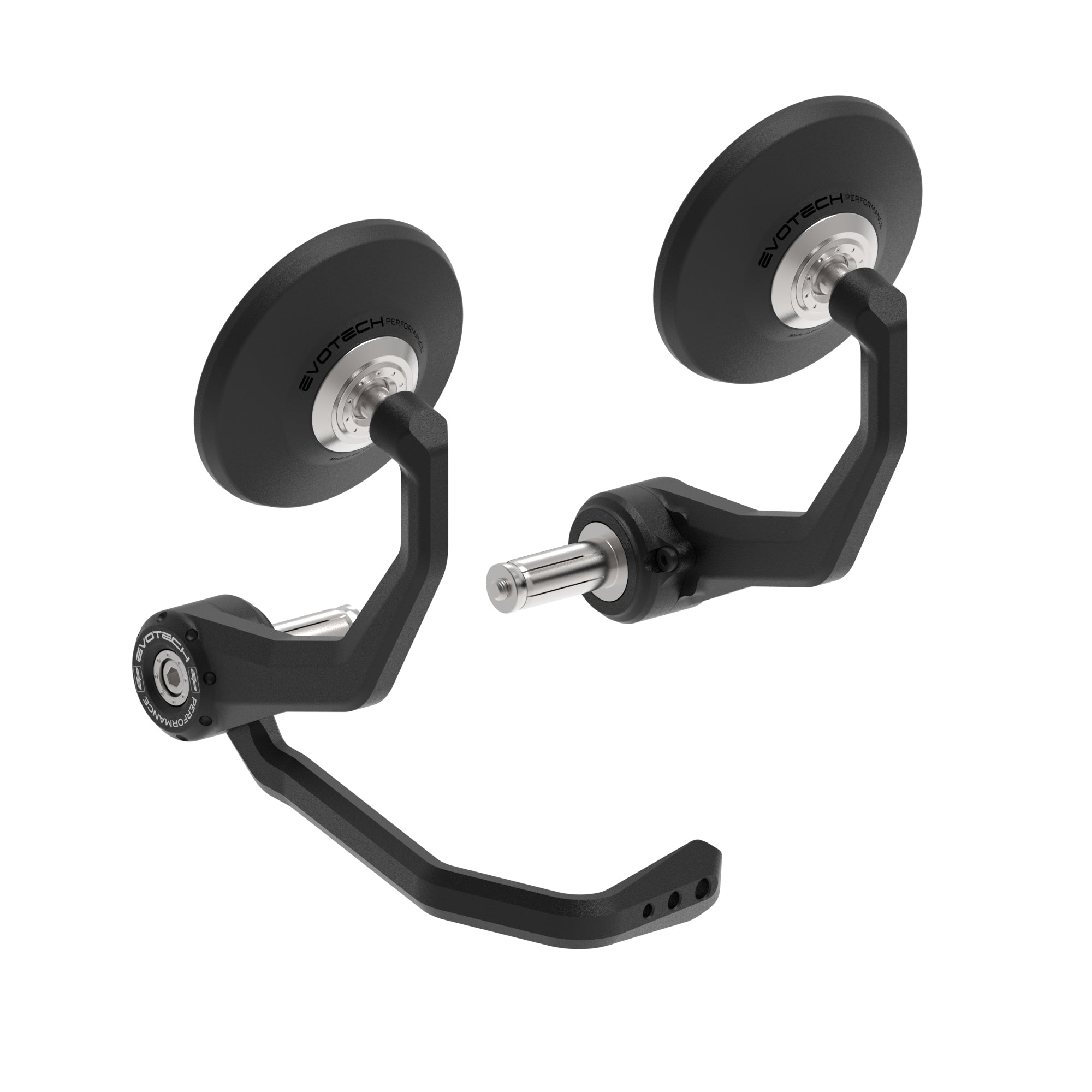 Evotech Bar End Mirrors / Brake Protector (Retro) - Ducati Scrambler 1100 Urban Motard (2022+)