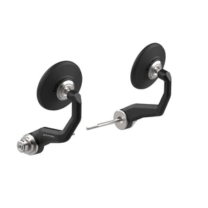 Evotech Handguard Bar End Mirrors (Retro) - Ducati DesertX (2022 - 2025)