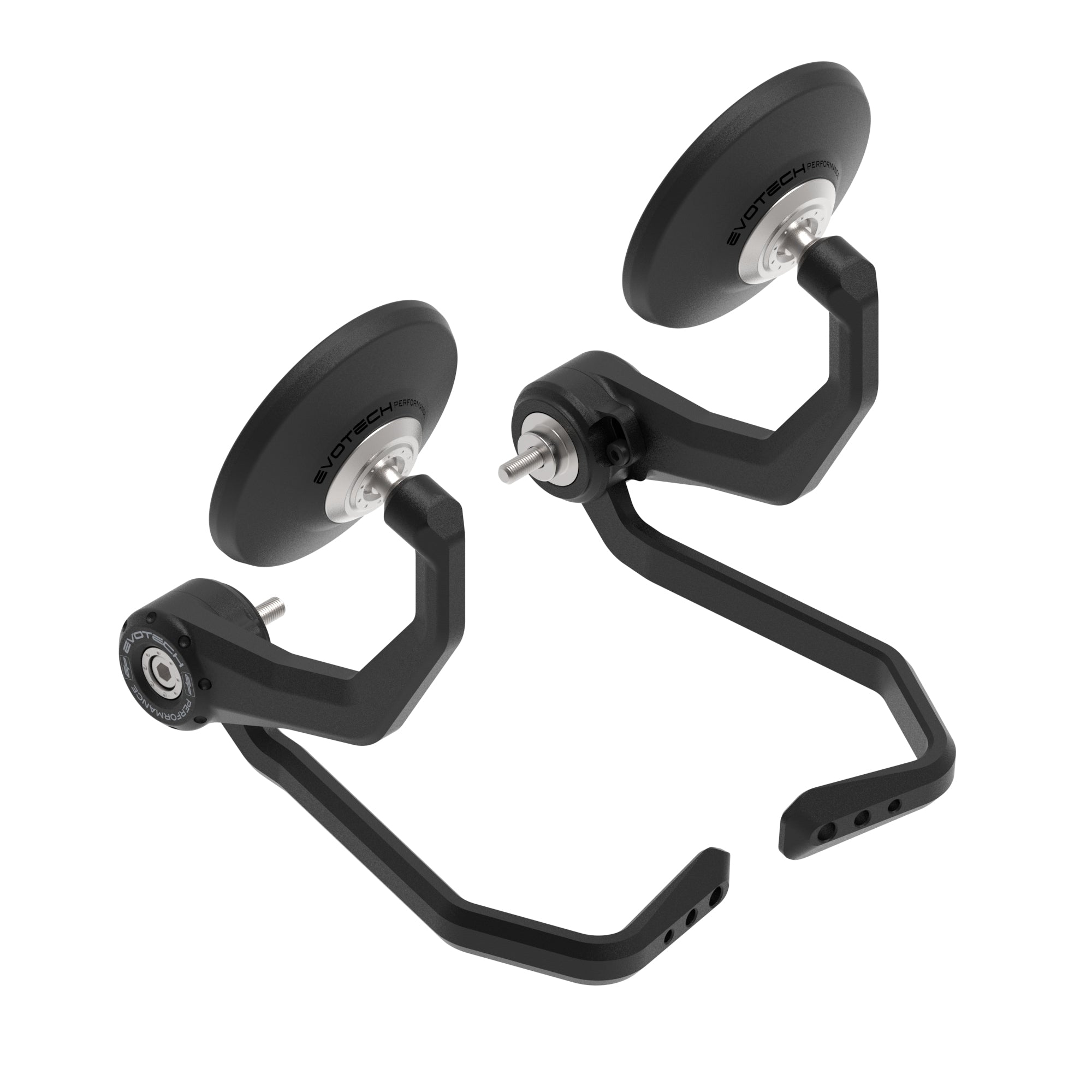 Evotech Bar End Mirrors / Brake and Clutch Protector Kit (Retro) - Husqvarna Svartpilen 200 (2020+)