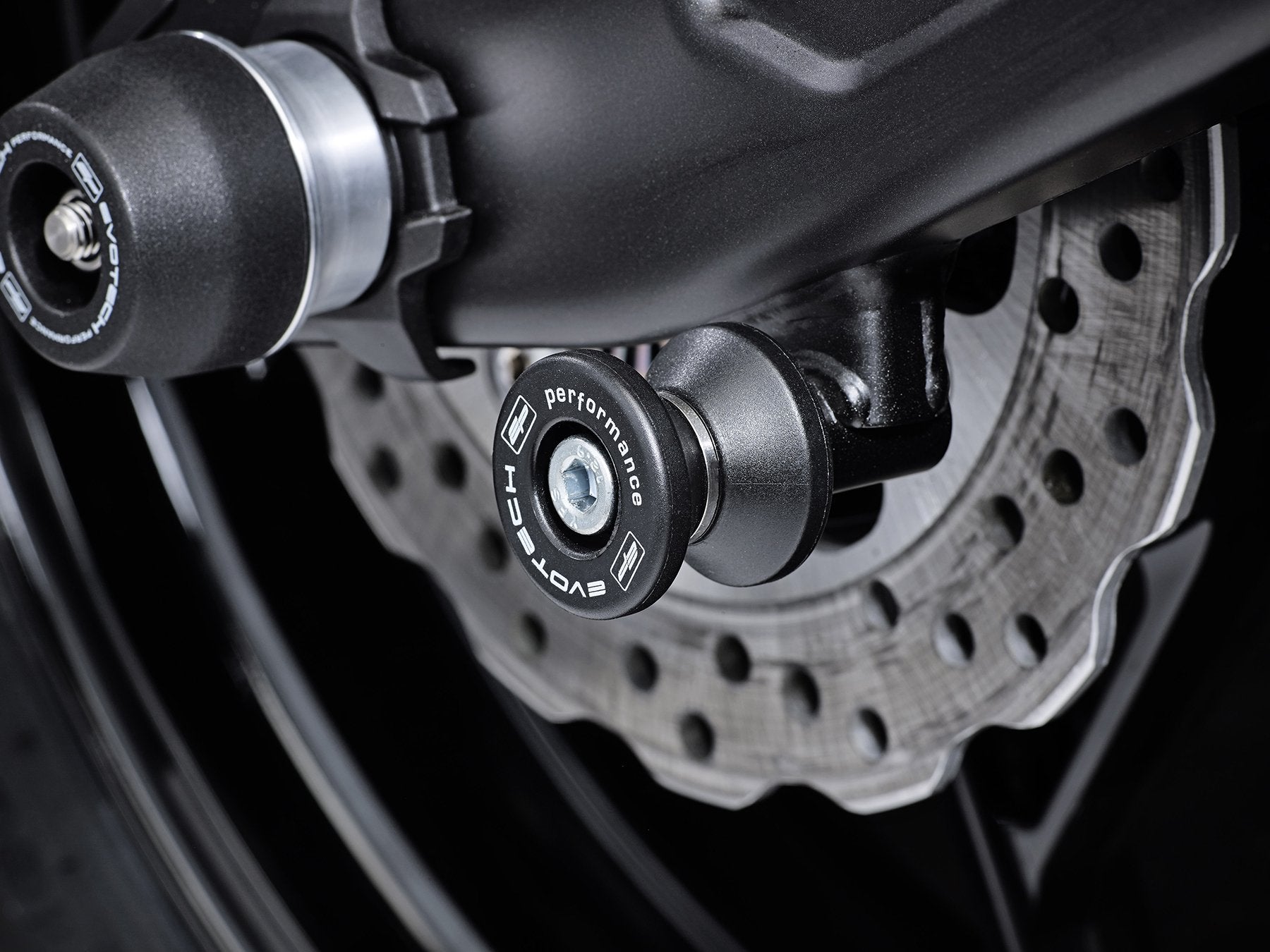 Evotech Paddock Stand Bobbins - Kawasaki Z650 (2017+)