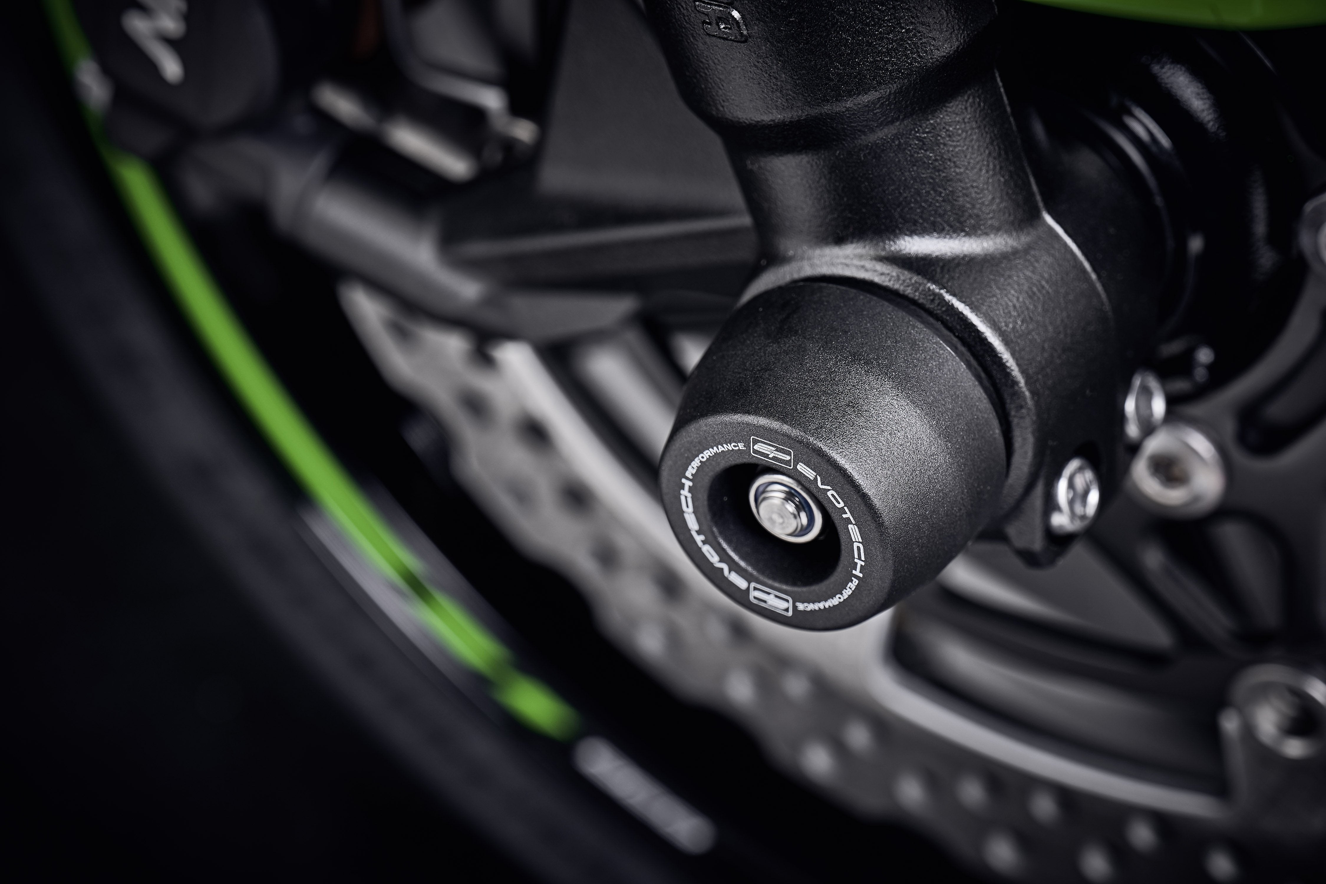 Evotech Spindle Bobbins Kit - Kawasaki ZX6R Performance (2019-2021)