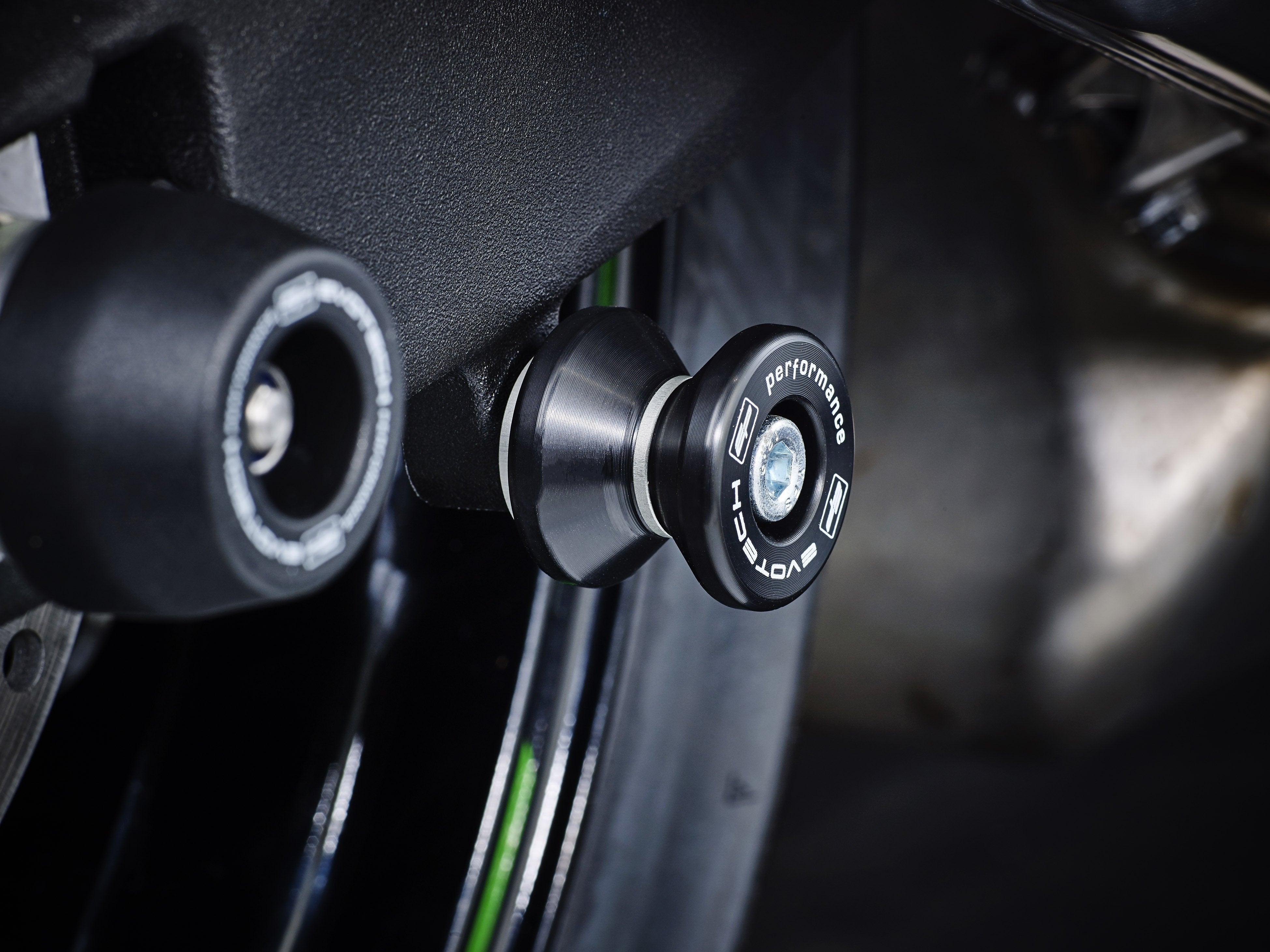 Evotech Paddock Stand Bobbins - Kawasaki ZX-10R (2016-2020)