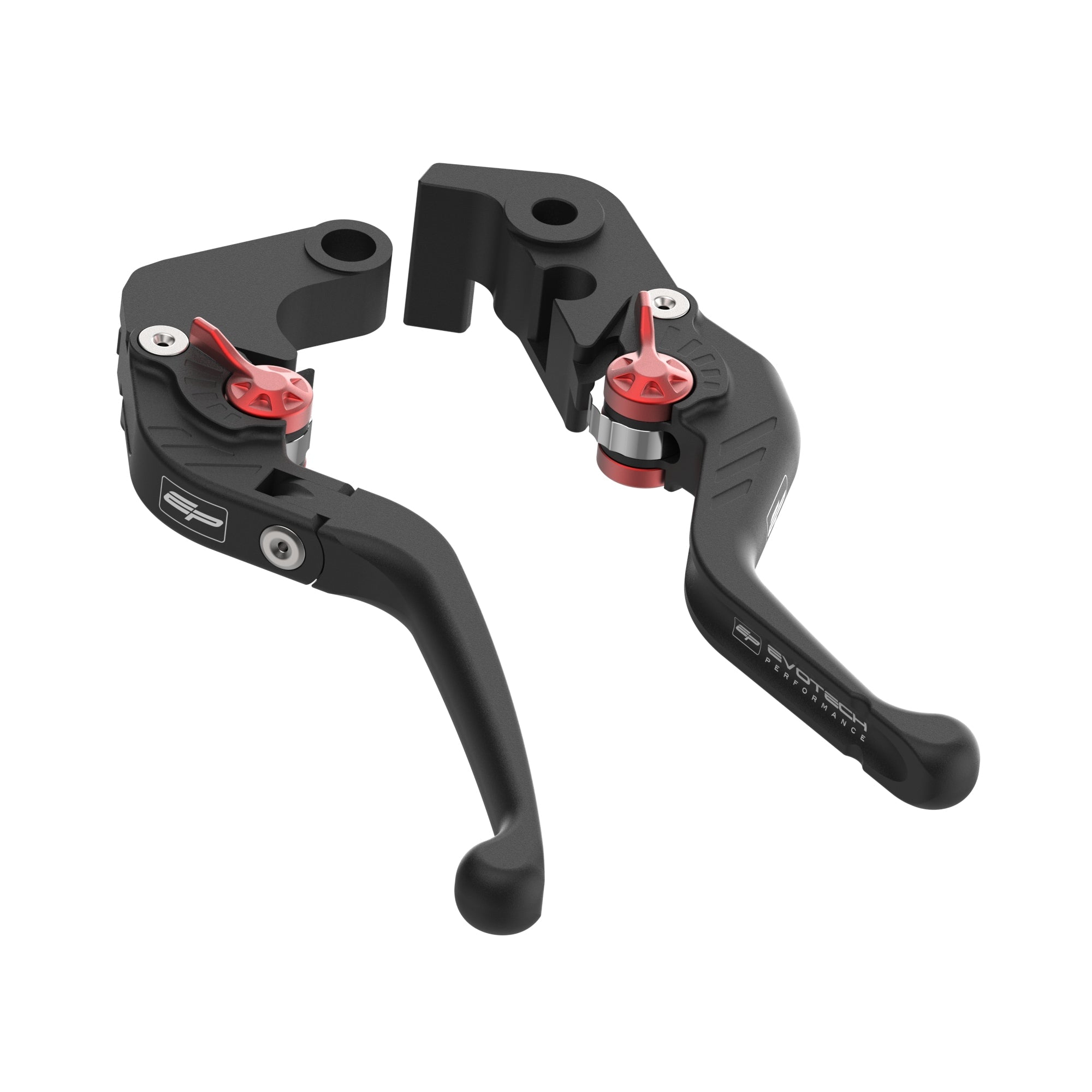 Evotech Evo Folding Clutch and Short Brake Lever Set - Ducati Hypermotard 939 SP (2016 - 2018)