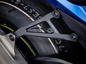 Evotech Suzuki GSX-R1000 Exhaust Hanger & Pillion Footpeg Removal Kit (2017 - 2022)