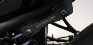 Evotech Yamaha YZF-R3 Exhaust Hanger & Pillion Footpeg Removal Kit (2015+)
