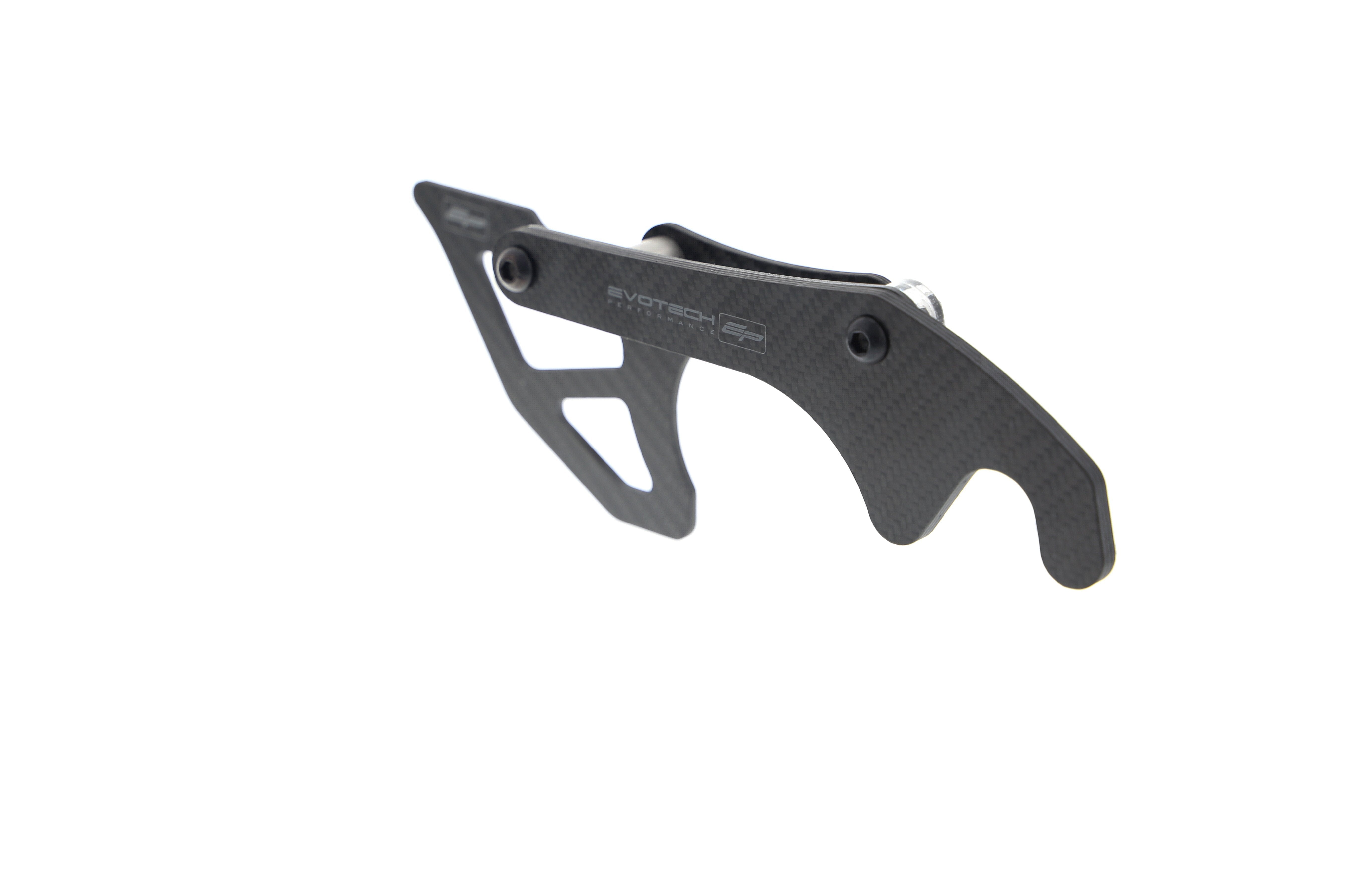 Evotech Carbon Fibre Toe Guard / GP Style Paddock Stand Plates - Yamaha YZF-R6 (2017+)