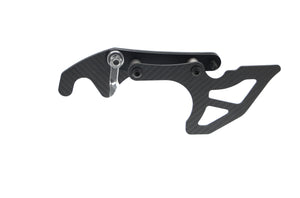 Evotech Carbon Fibre Toe Guard / GP Style Paddock Stand Plates - Yamaha YZF-R7 (2026+)