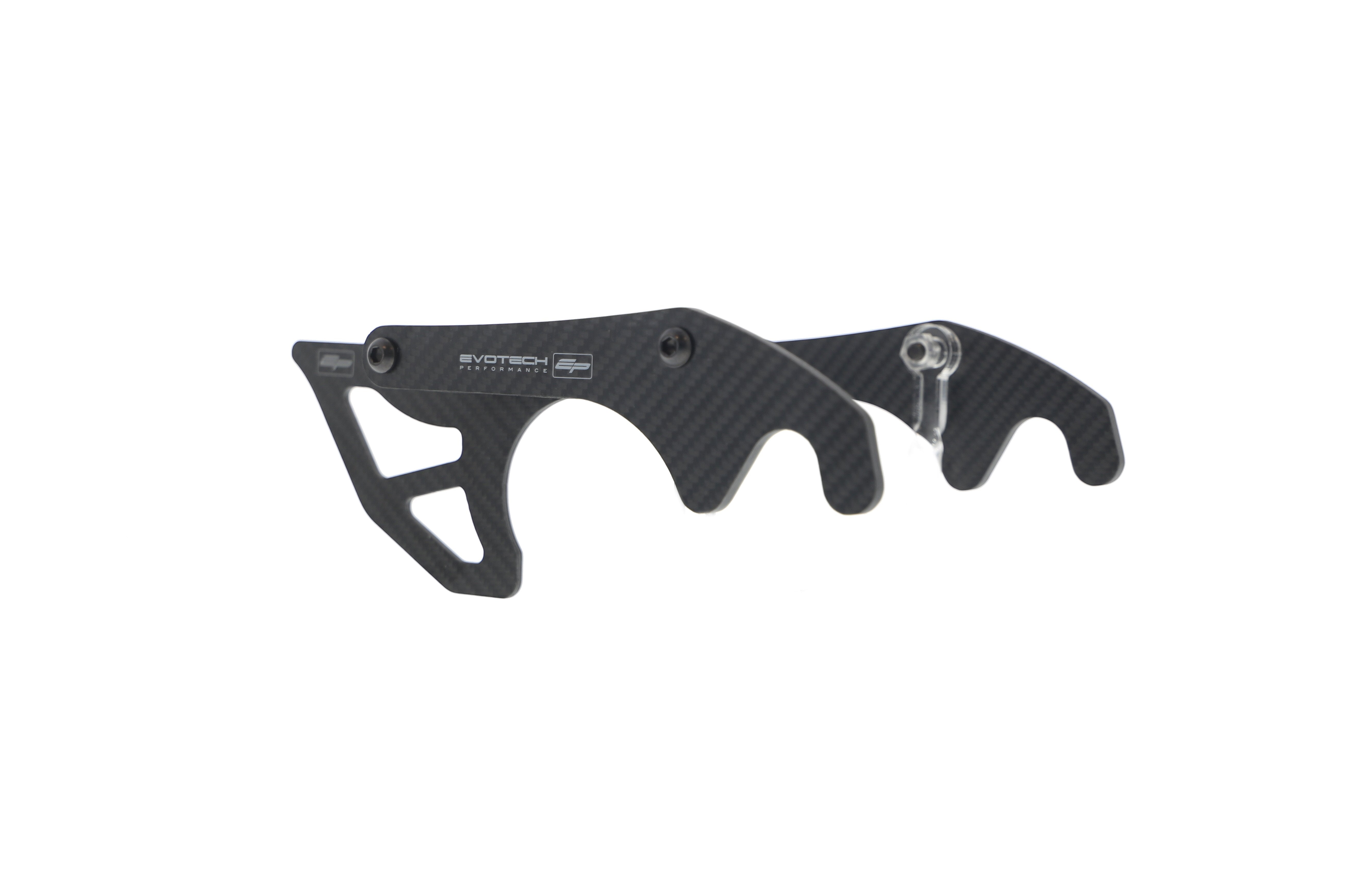 Evotech Carbon Fibre Toe Guard / GP Style Paddock Stand Plates - Yamaha MT-10 (2022+)