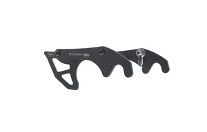 Evotech Carbon Fibre Toe Guard / GP Style Paddock Stand Plates - Yamaha FZ-10 (2017 - 2021)