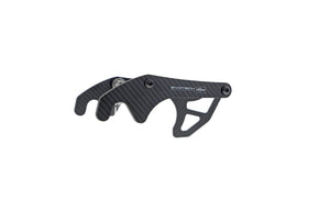 Evotech Carbon Fibre Toe Guard / GP Style Paddock Stand Plates - Yamaha FZ-10 (2017 - 2021)