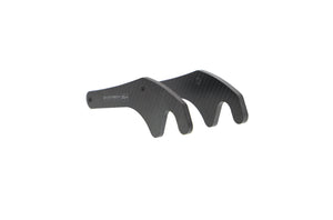Evotech Carbon Fibre Paddock Stand Plates - Yamaha YZF-R1 (2015-2019)