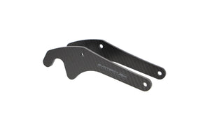 Evotech Carbon Fibre Paddock Stand Plates - Yamaha MT-10 (2022+)
