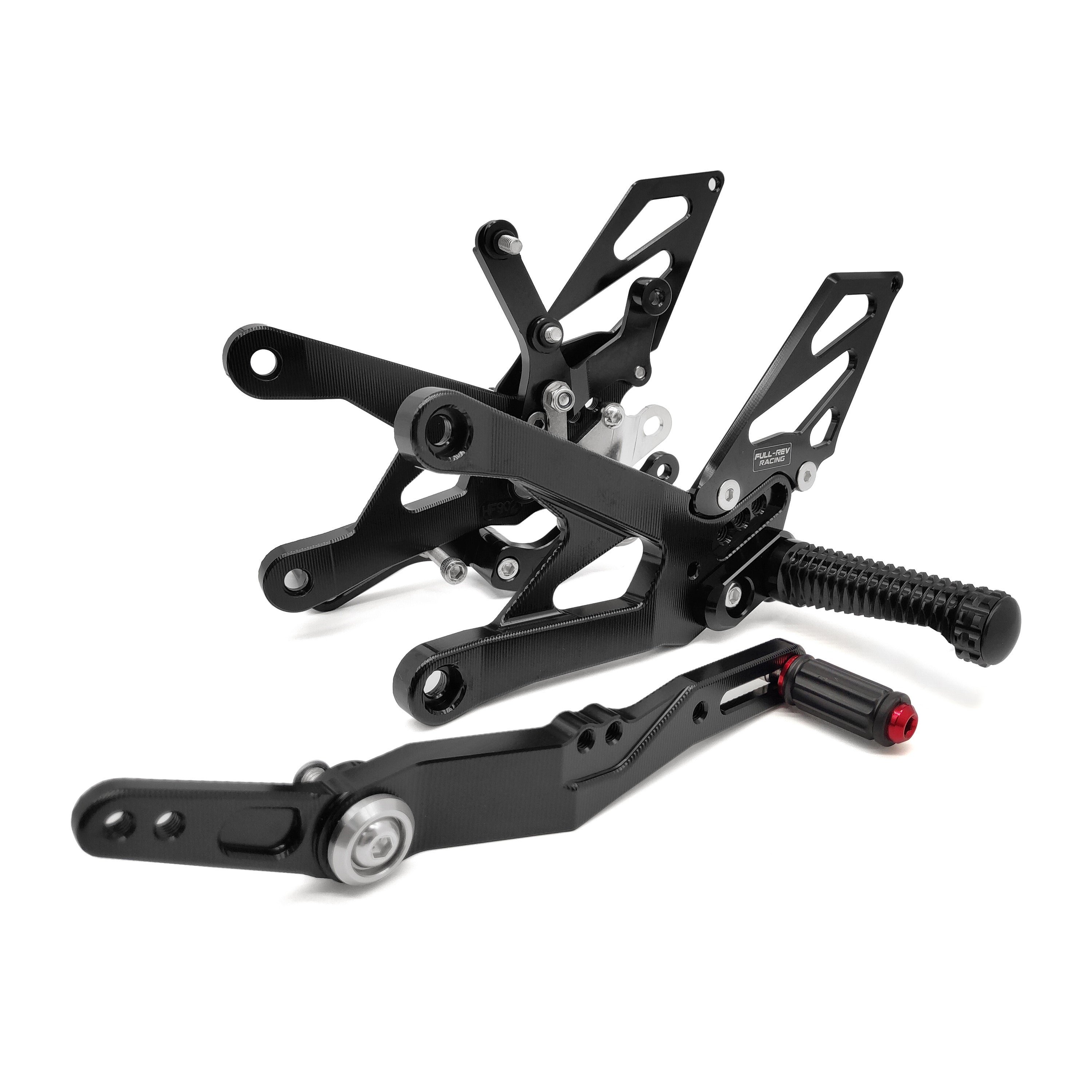 FULLREV Yamaha R1 R1M 2015-2024 RACING Rearsets Footpegs Rear set Footrest