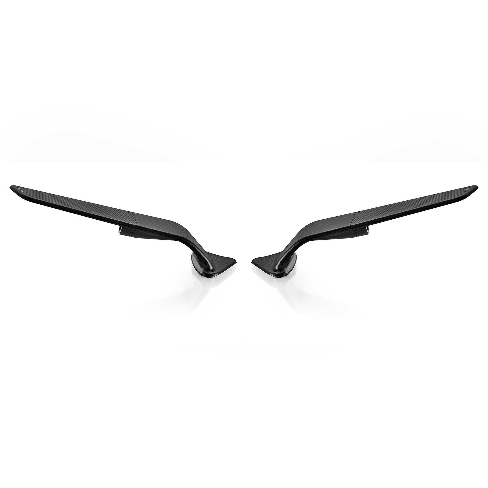 Rizoma Stealth Mirror Black Pair BSS042B