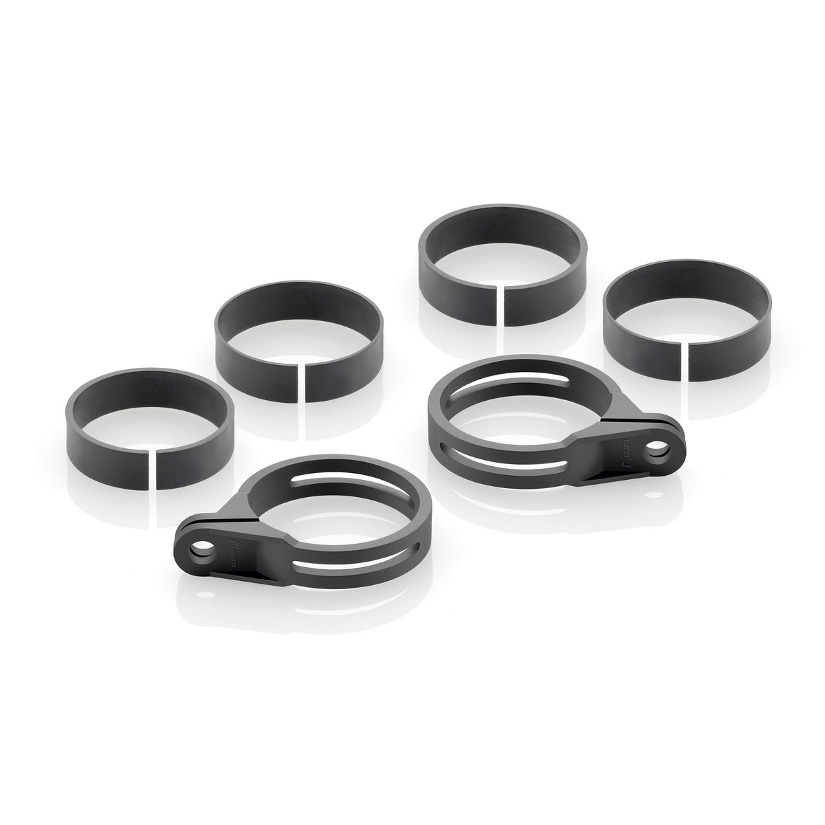 Rizoma Mounting kit for front turn signals — Ø 48-55 mm — FR244B