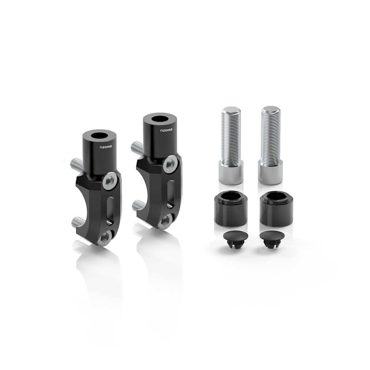 Rizoma Stealth mirror mounting kit for Naked — for Naked — BSN912B