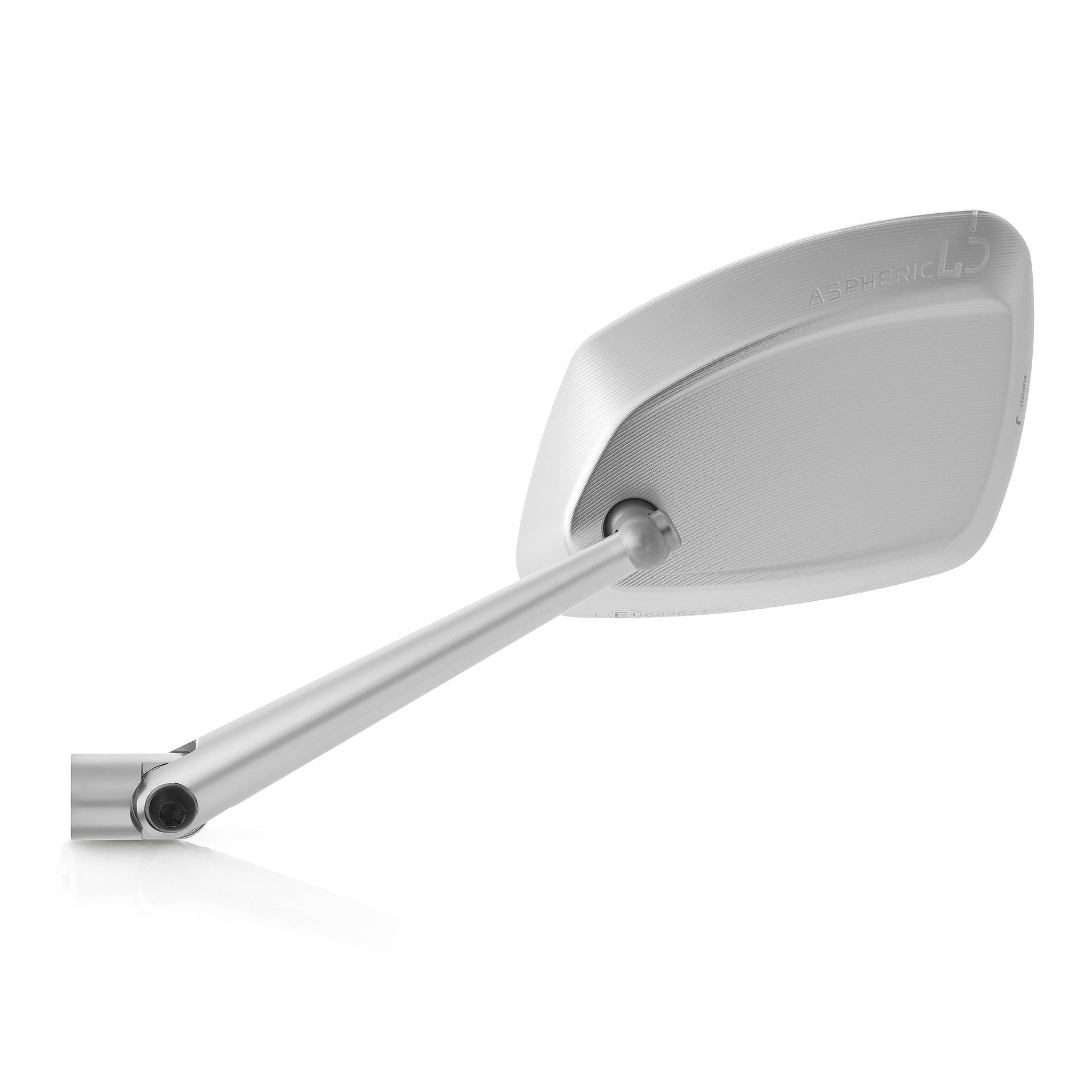 Rizoma 4D Left Mirror - Silver