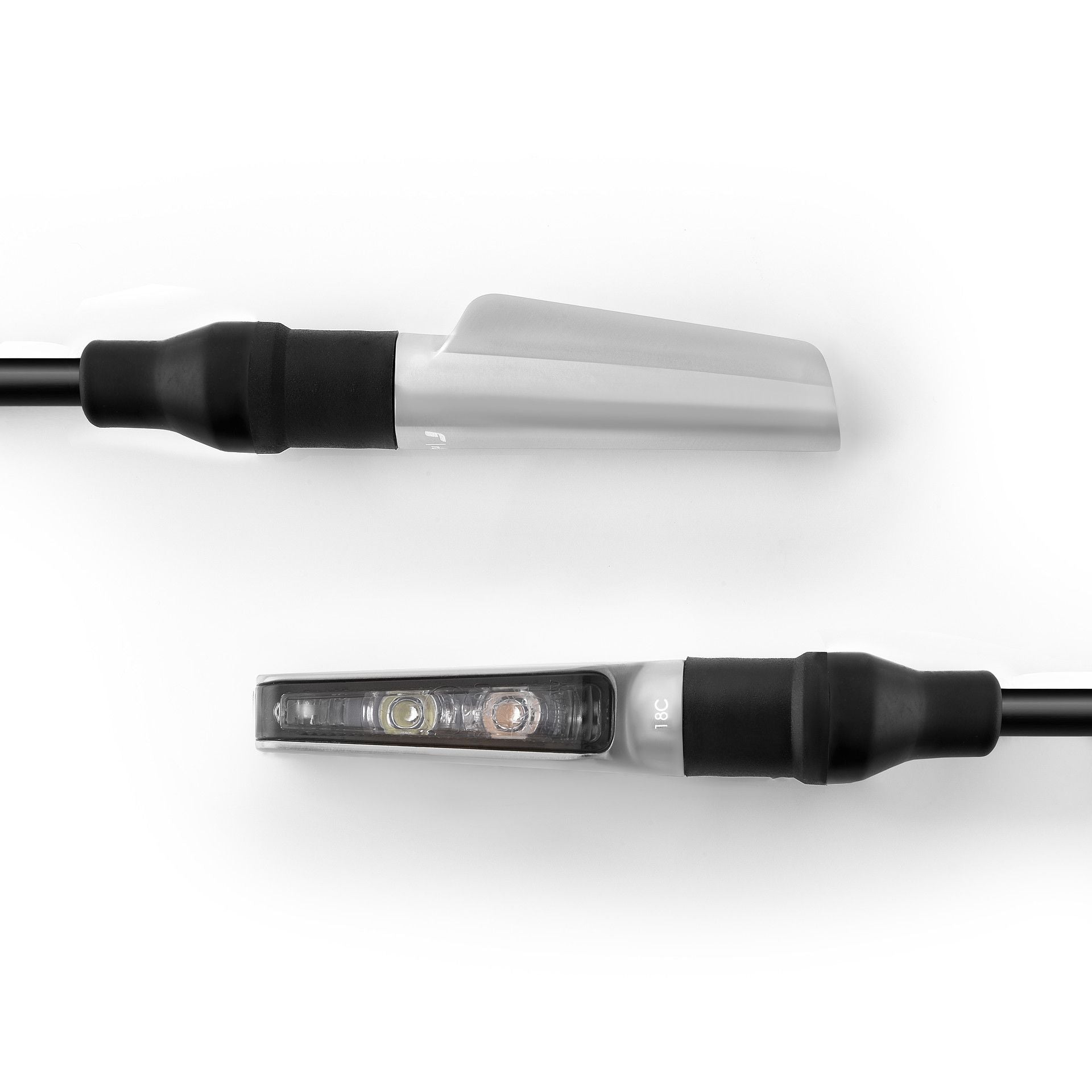 Rizoma Corsa L Indicator FR111A - Silver