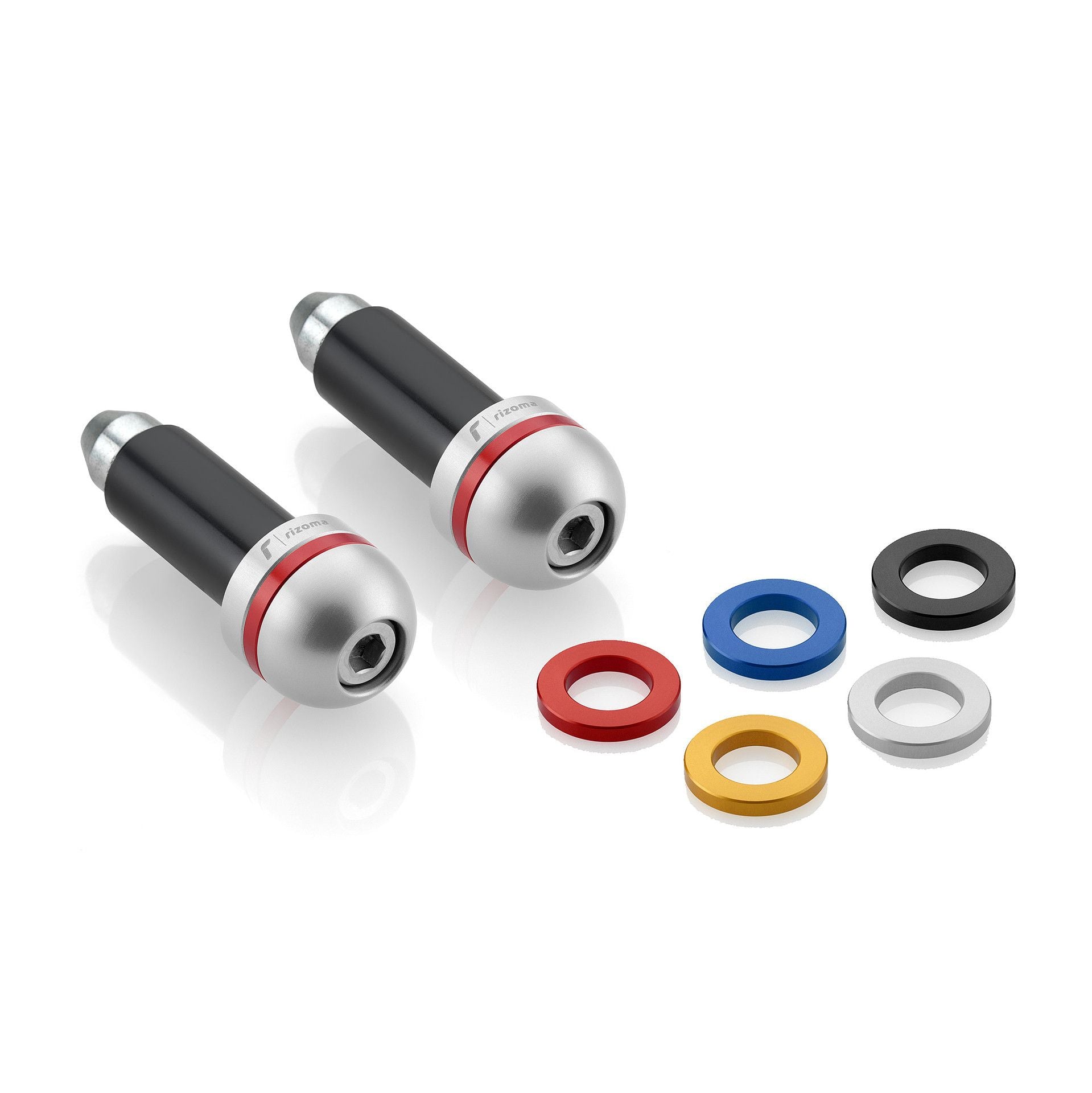 Rizoma Switch Bar Ends Plug MA530A - Silver