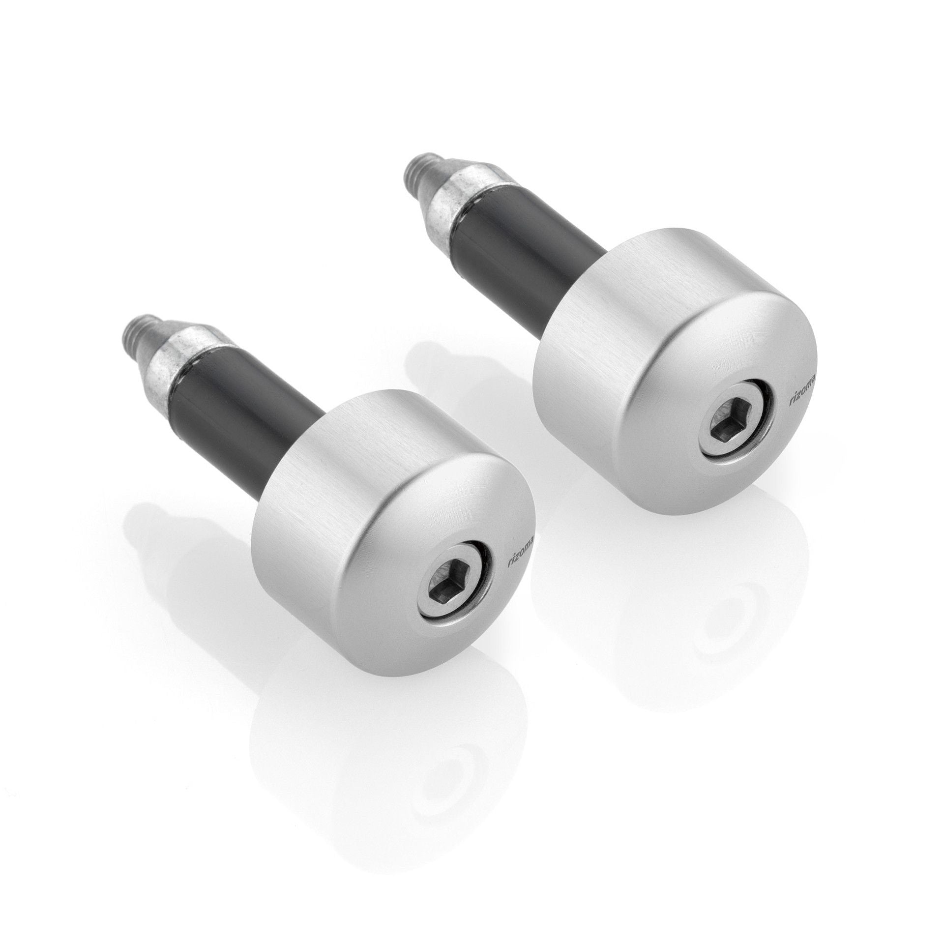 Rizoma Bar Ends / Handlebar Caps MA534A - Silver