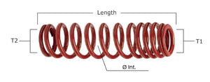 Red Spring for Shock Type: X-C