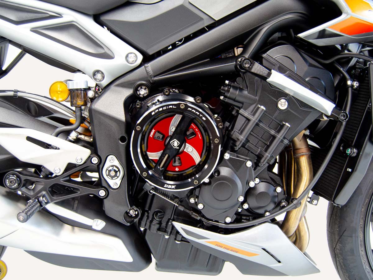 CCDV13 - TRIUMPH 765 CLEAR CLUTCH COVER OIL BATH 3D-EVO
