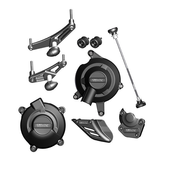 GBRacing Crash Protection Bundle (Street) for Triumph Daytona 675 Street Triple / R