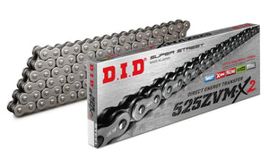 DID #525 ZVM-X2 Super X-Ring HD 124L ZJ - Rivet BK