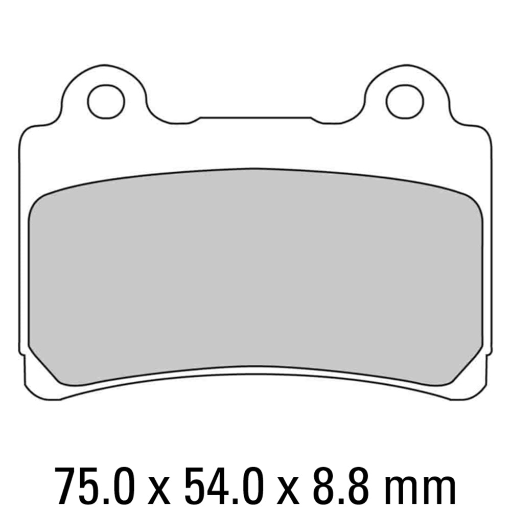 FERODO Brake Disc Pad Set FDB662P