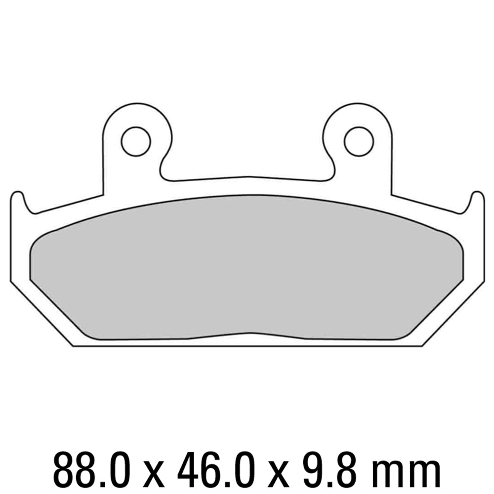 FERODO Brake Disc Pad Set FDB663P