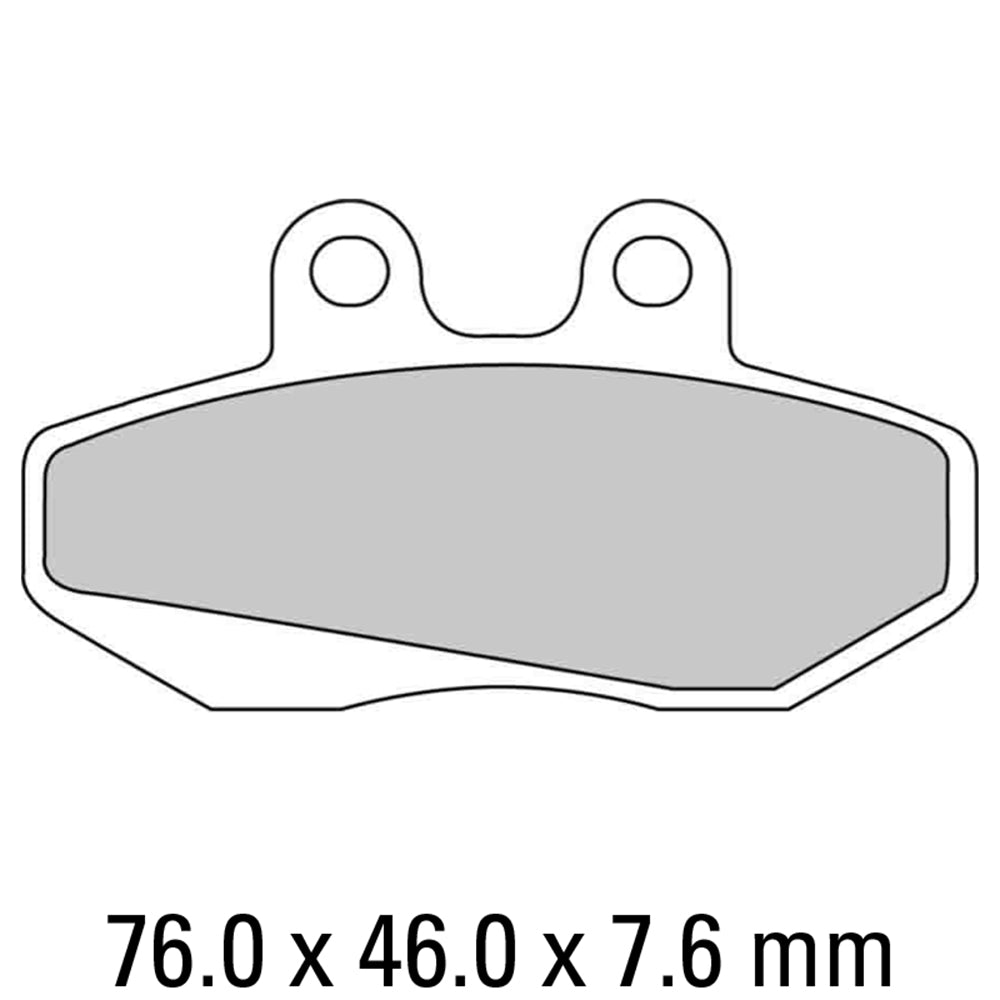 FERODO Brake Disc Pad Set FDB706P