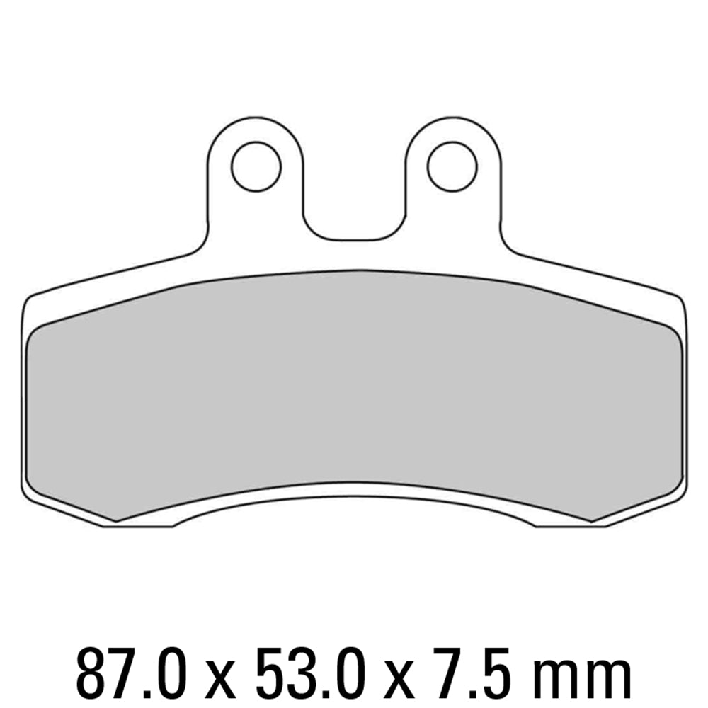 FERODO Brake Disc Pad Set FDB782P