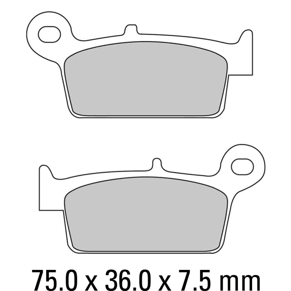 FERODO Brake Disc Pad Set FDB783AG