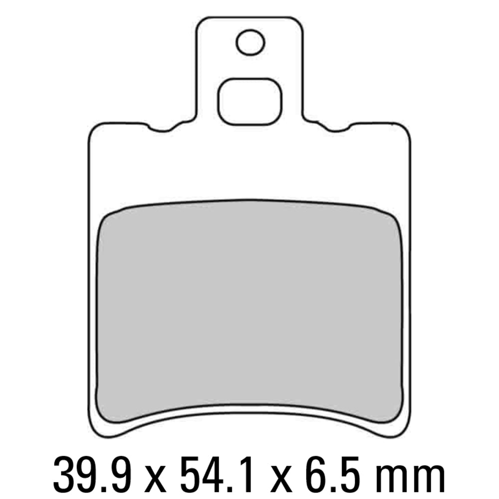 FERODO Brake Disc Pad Set FDB889AG*