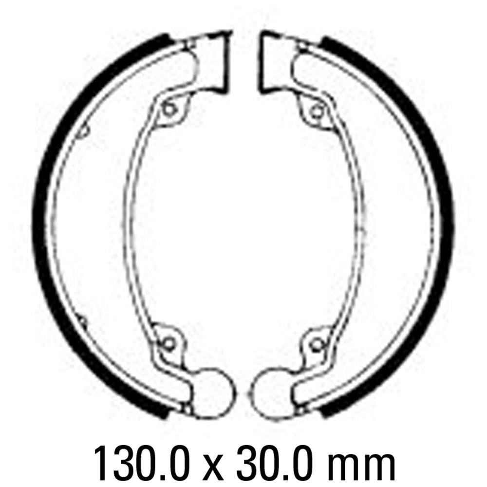 FERODO Brake Shoe Set FSB706