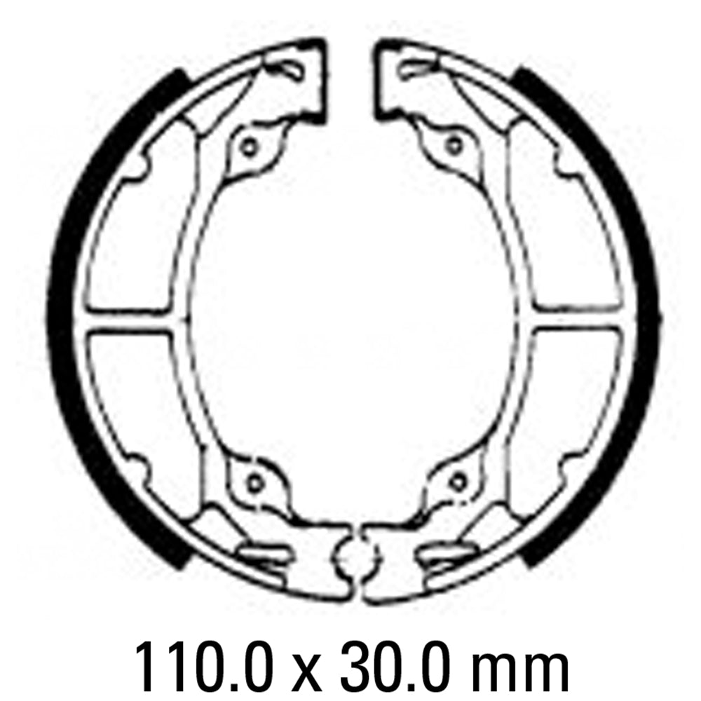 FERODO Brake Shoe Set FSB716